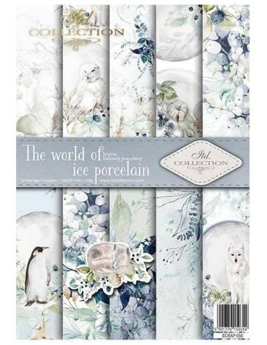 THE WORLD OF ICE PORCELAIN (SET 5 PAPELES)