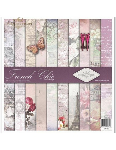 FRENCH CHIC (SET 10 PAPELES)