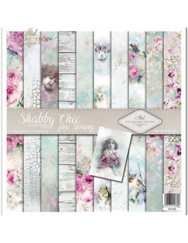 SHABBY CHIC FOR SPRING (SET 10 PAPELES)