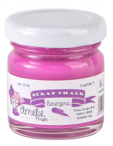 Amelie Scrap Chalk 57 Berengena 30 ml