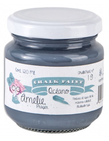 Amelie Chalk Paint 19 océano 120ml