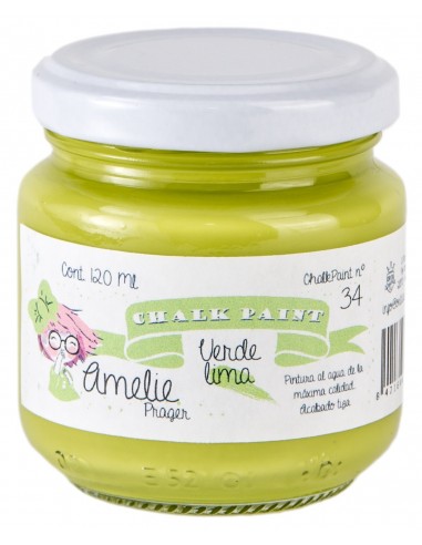 Amelie Chalk Paint 34 Verde Lima 120ml