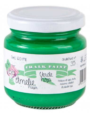 Amelie Chalk Paint 35 Verde hoja 120ml