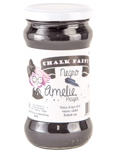 Amelie Chalk Paint 25 negro 280ml
