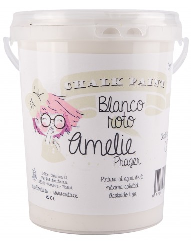 Amelie Chalk Paint 02 Blanco Roto 1L