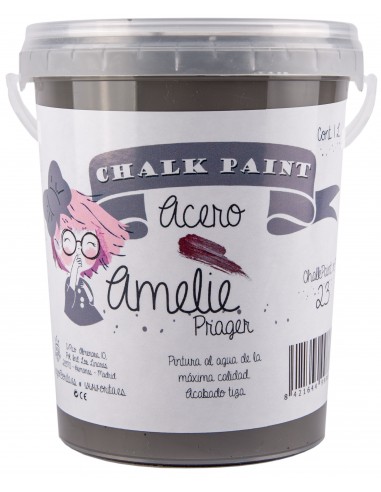 Amelie Chalk Paint 23 Acero 1L
