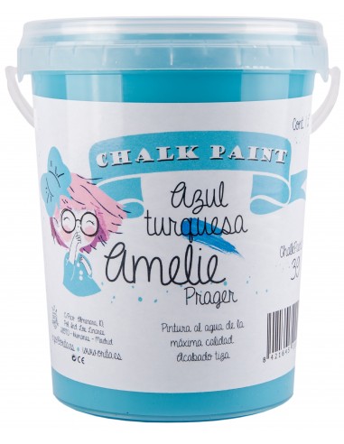 Amelie Chalk Paint 39 Azul turquesa 1L