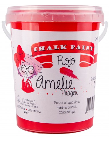Amelie Chalk Paint 51 Rojo 1L