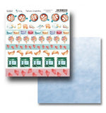 KIT DE PAPEL SCRAPBOOKING PARIS (SET 12 PAPELES)