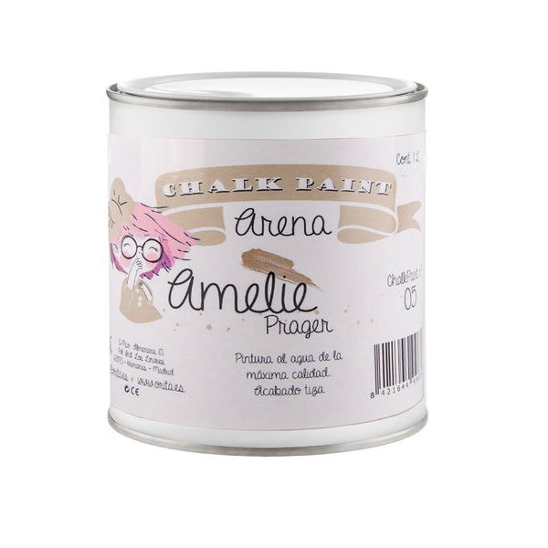 500ml Pintura Tiza Chalk Paint 05 Arena Amelie Prager