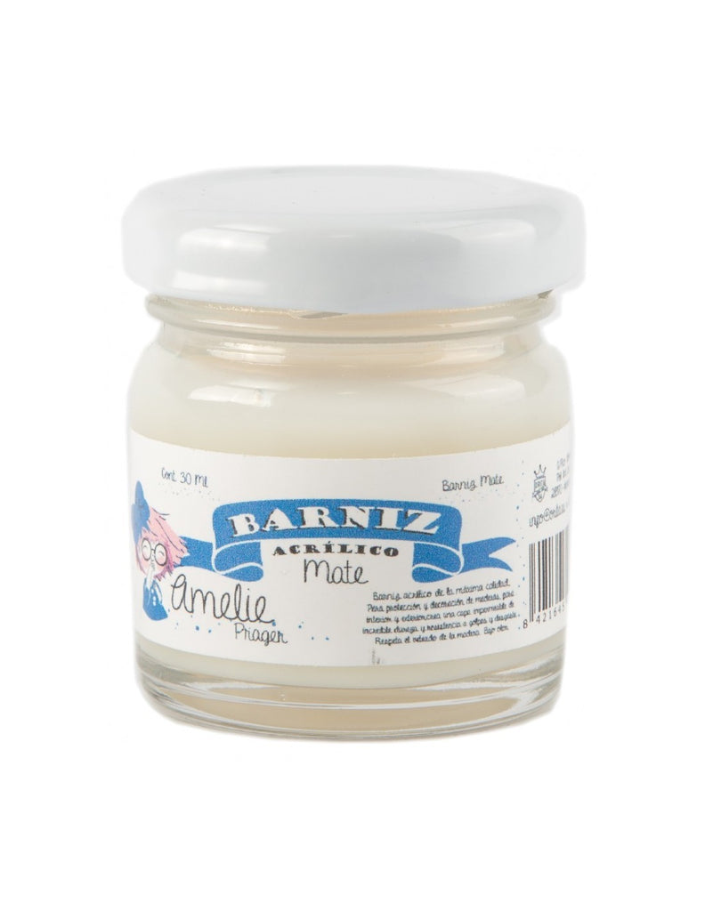 Barniz Acrílico Mate 30 ml Amelie Prager