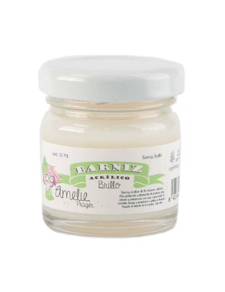 Barniz Acrílico Brillo 30 ml Amelie Prager