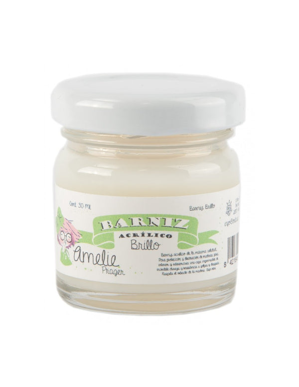 Barniz Acrílico Brillo 30 ml Amelie Prager