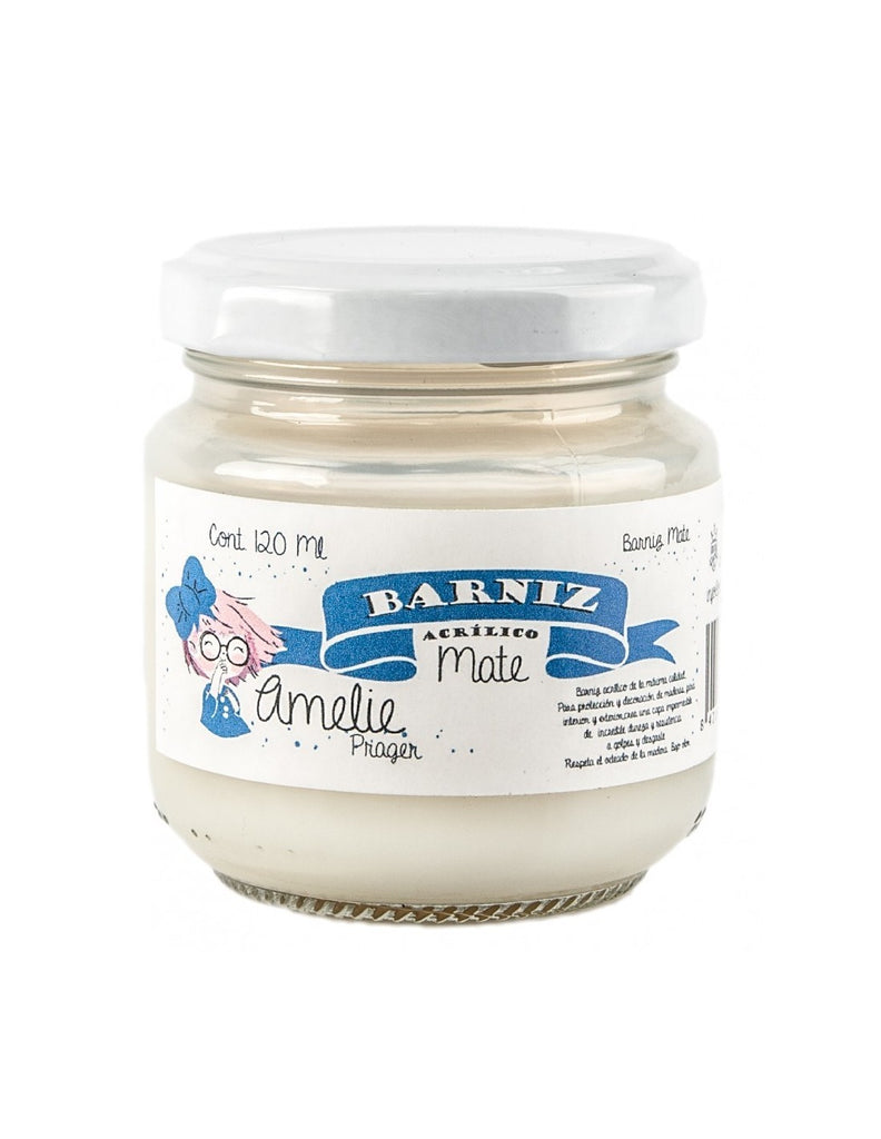 Barniz Acrílico Mate 120 ml Amelie Prager