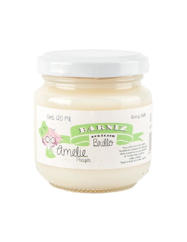 Barniz Acrílico Brillo 120 ml Amelie Prager