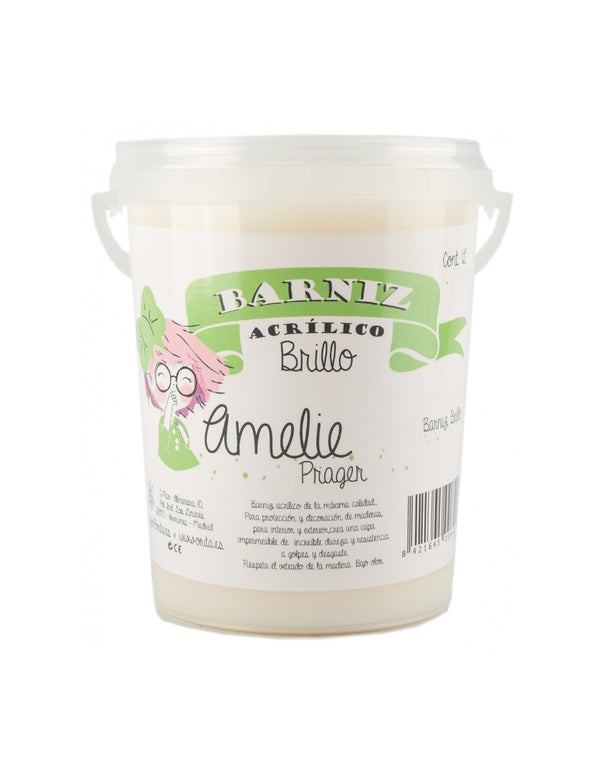 Barniz Acrílico Brillo 1 Litro Amelie Prager