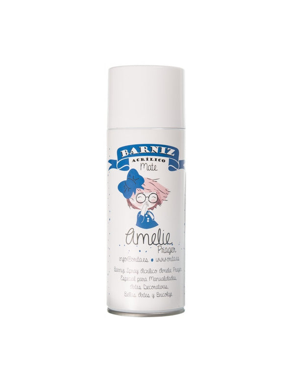 Barniz Acrílico Mate 400 ml Spray Amelie Prager