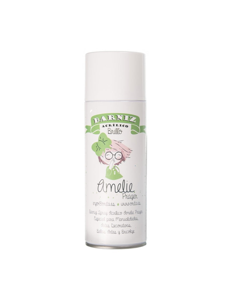 Barniz Acrílico Brillo 400 ml Spray Amelie Prager