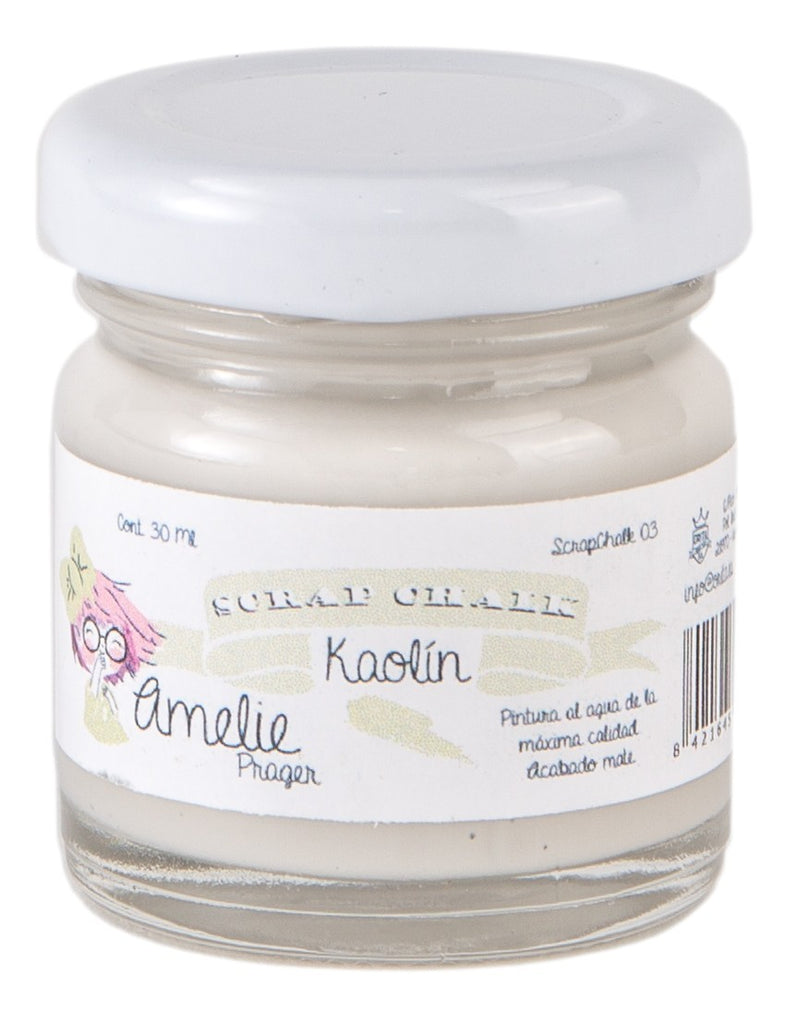 30ml Pintura Tiza Chalk Paint 03 Kaolín Amelie Prager