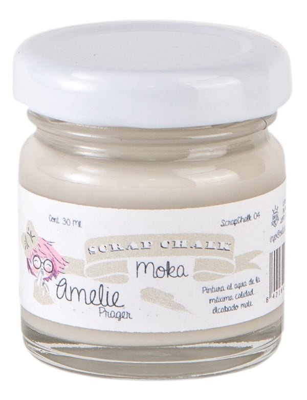 30ml Pintura Tiza Chalk Paint 04 Moka Amelie Prager