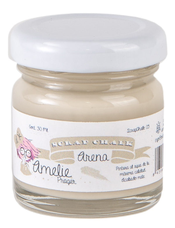 30ml Pintura Tiza Chalk Paint 05 Arena Amelie Prager