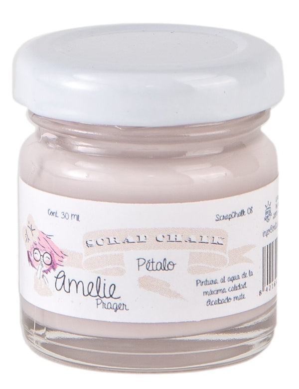 30ml Pintura Tiza Chalk Paint 08 Pétalo Amelie Prager