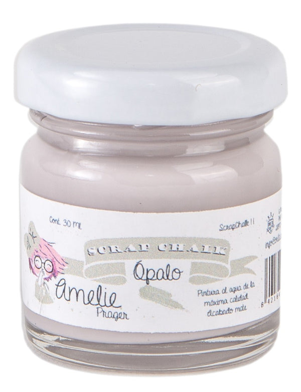 30ml Pintura Tiza Chalk Paint 11 Ópalo Amelie Prager