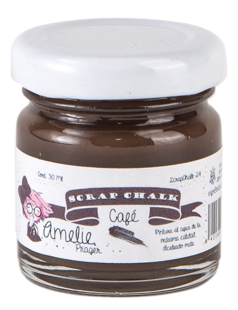 30ml Pintura Tiza Chalk Paint 24 Cafe Amelie Prager