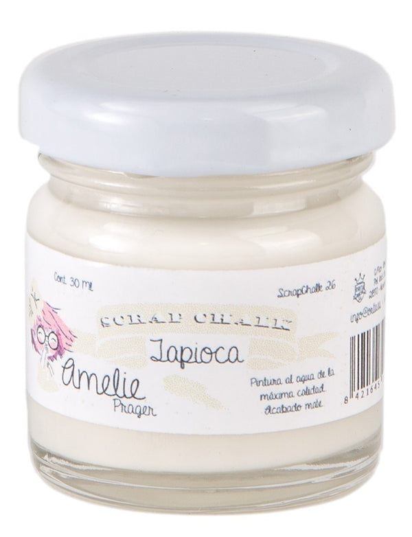 30ml Pintura Tiza Chalk Paint 26 Tapioca Amelie Prager