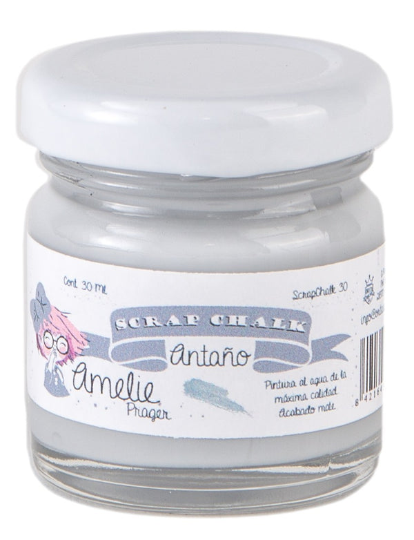 30ml Pintura Tiza Chalk Paint 30 Antaño Amelie Prager