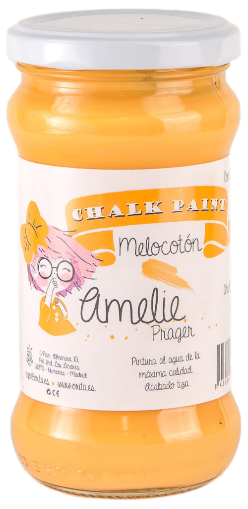 280ml Pintura Tiza Chalk Paint 49 Melocotón Amelie Prager