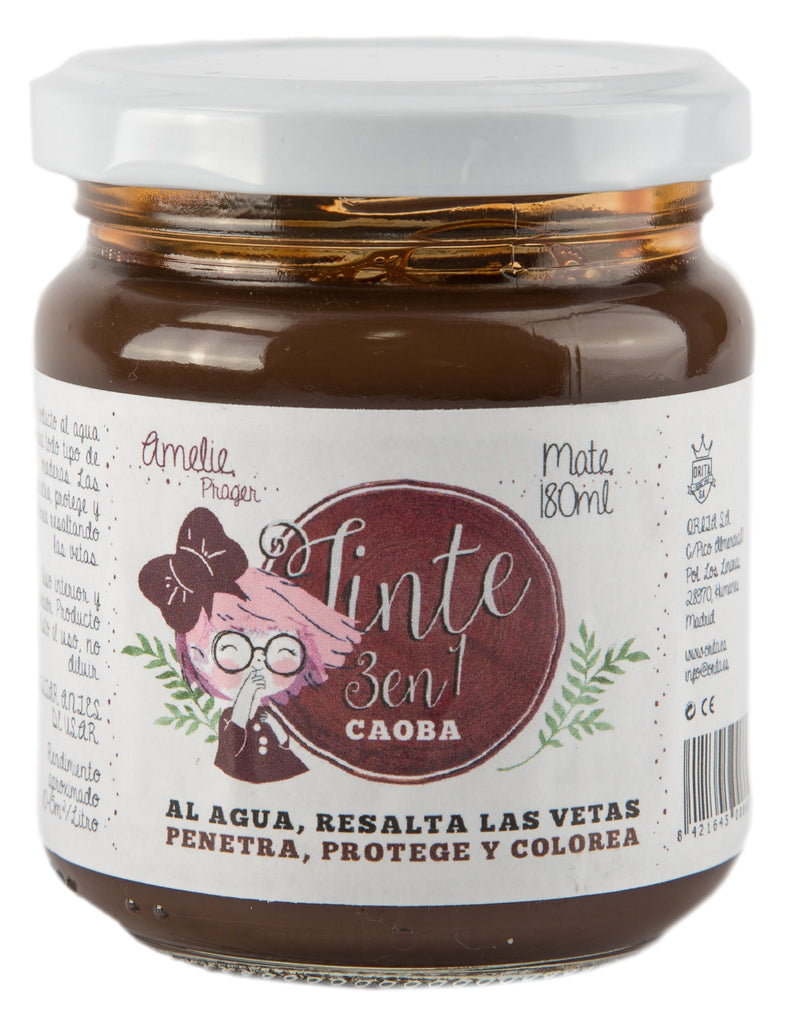 TINTE 3en1 CAOBA - 180ML