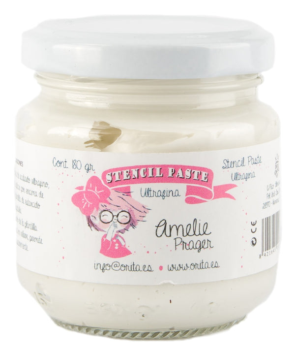 STENCIL PASTE MULTIFINA AMELIE PRAGER - 180gr